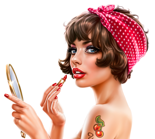 ❤️  КРАСНАЯ  ПОМАДА