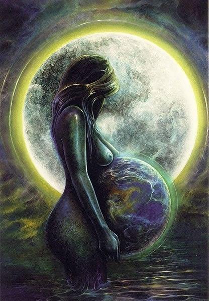 Богиня земная и небесная