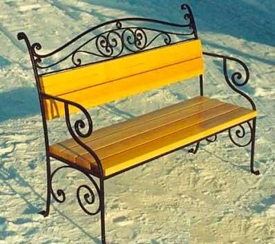 ЖЁЛТАЯ  СКАМЕЙКА