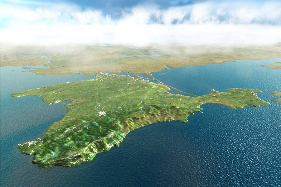 Уплывает остров Крым