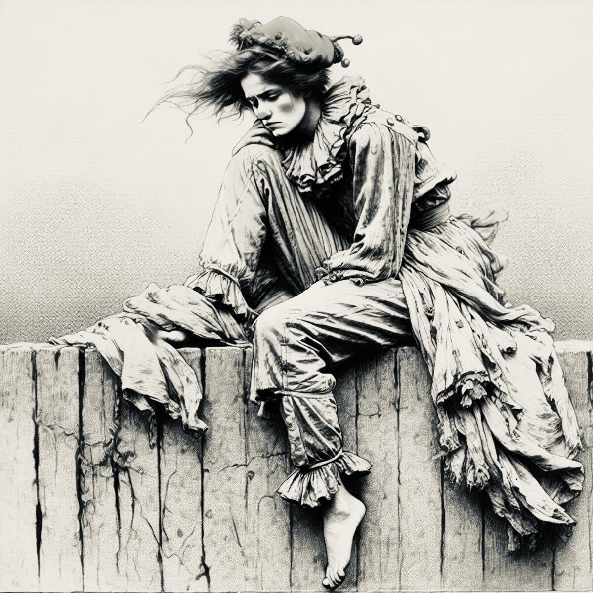 Апрель-паяц..