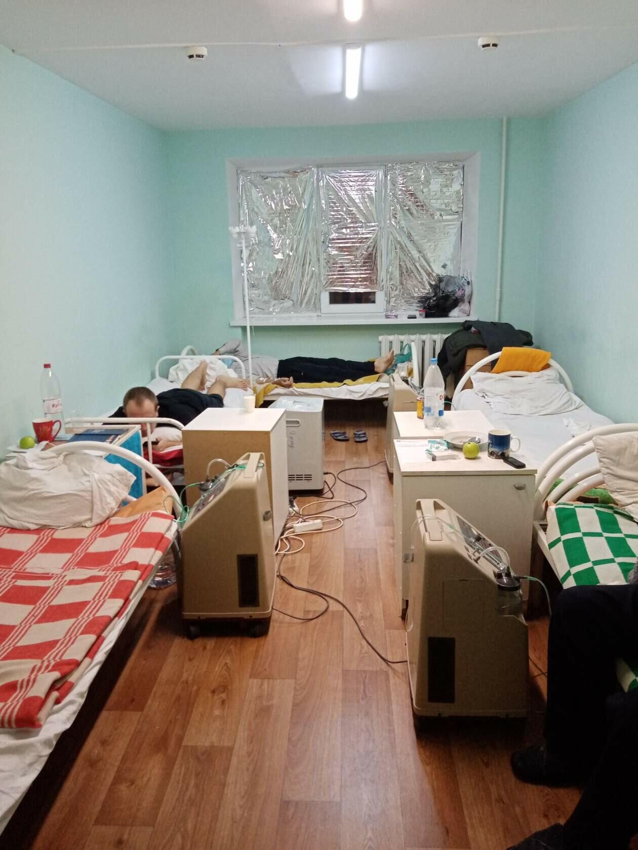 В больничной палате