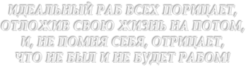 Идеальный раб.