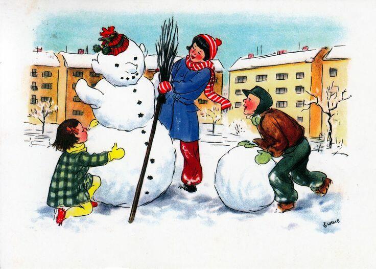 И ПРО СНЕЖНУЮ БАБУ....  ( Булатову, композитору и певцу )