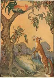 Лиса и Петух.