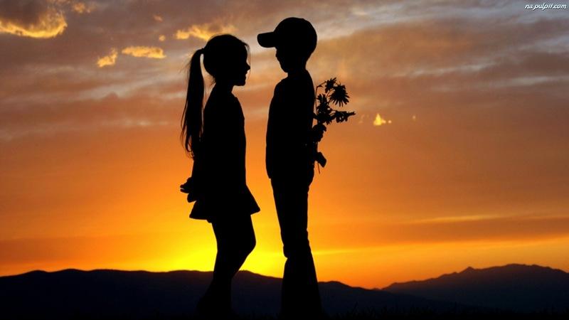 Влюблюсь в тебя я на закате...