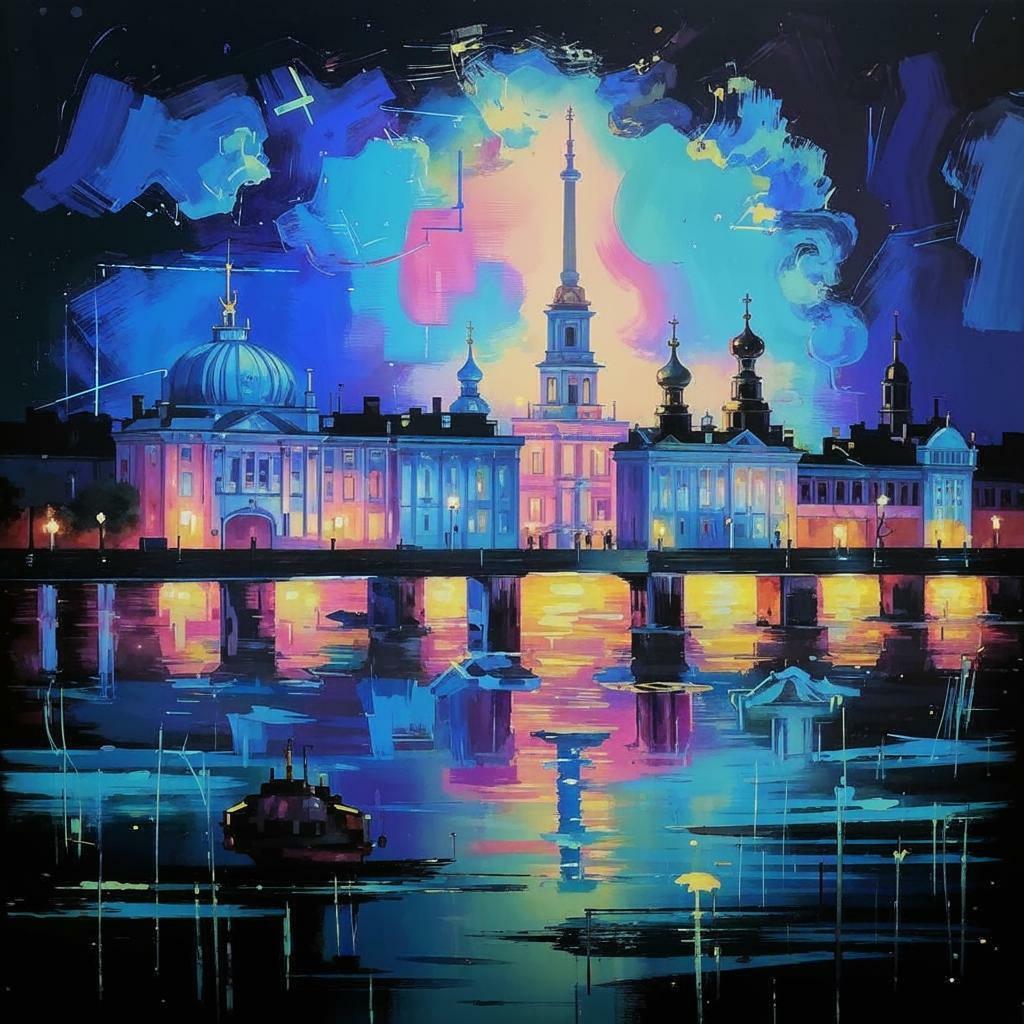 Вечерний Петербург