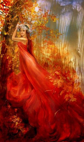 ---Она и осень---