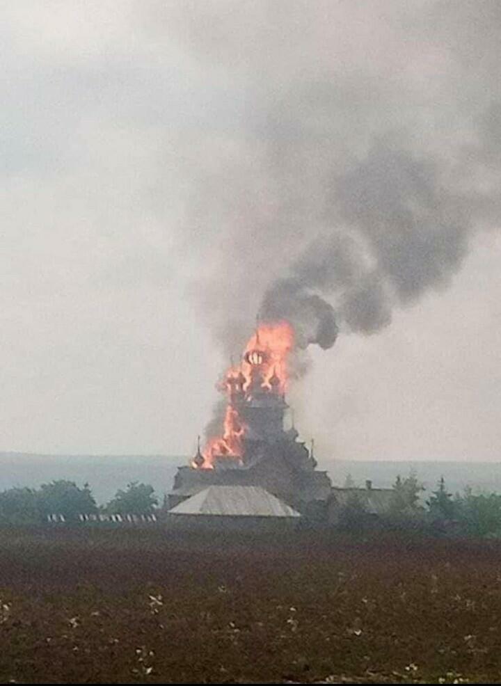 Сожжённые церкви Донбасса 