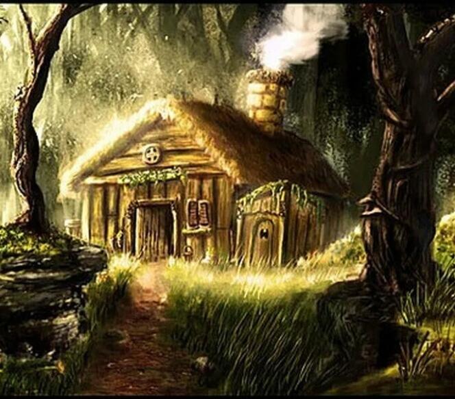 Лачуга мага