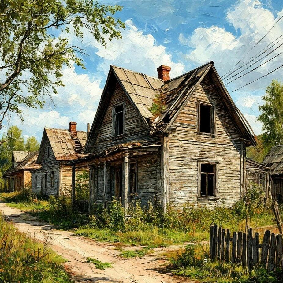 УМИРАЮТ ДЕРЕВНИ И СЁЛА