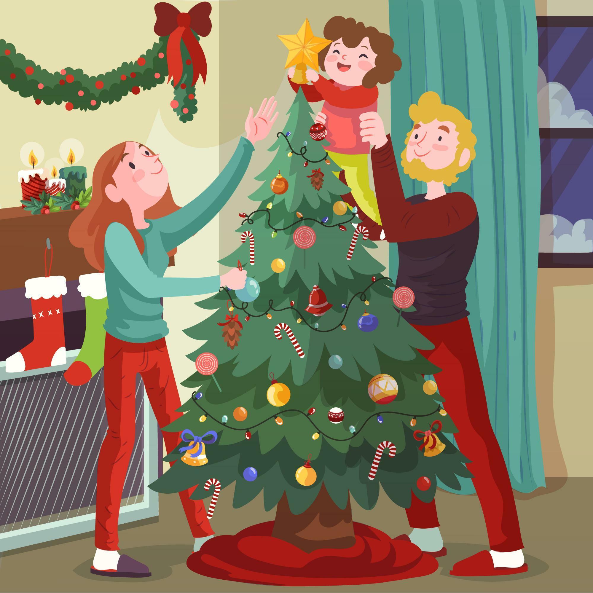 Звезда Нового года — 5 новогодних тем