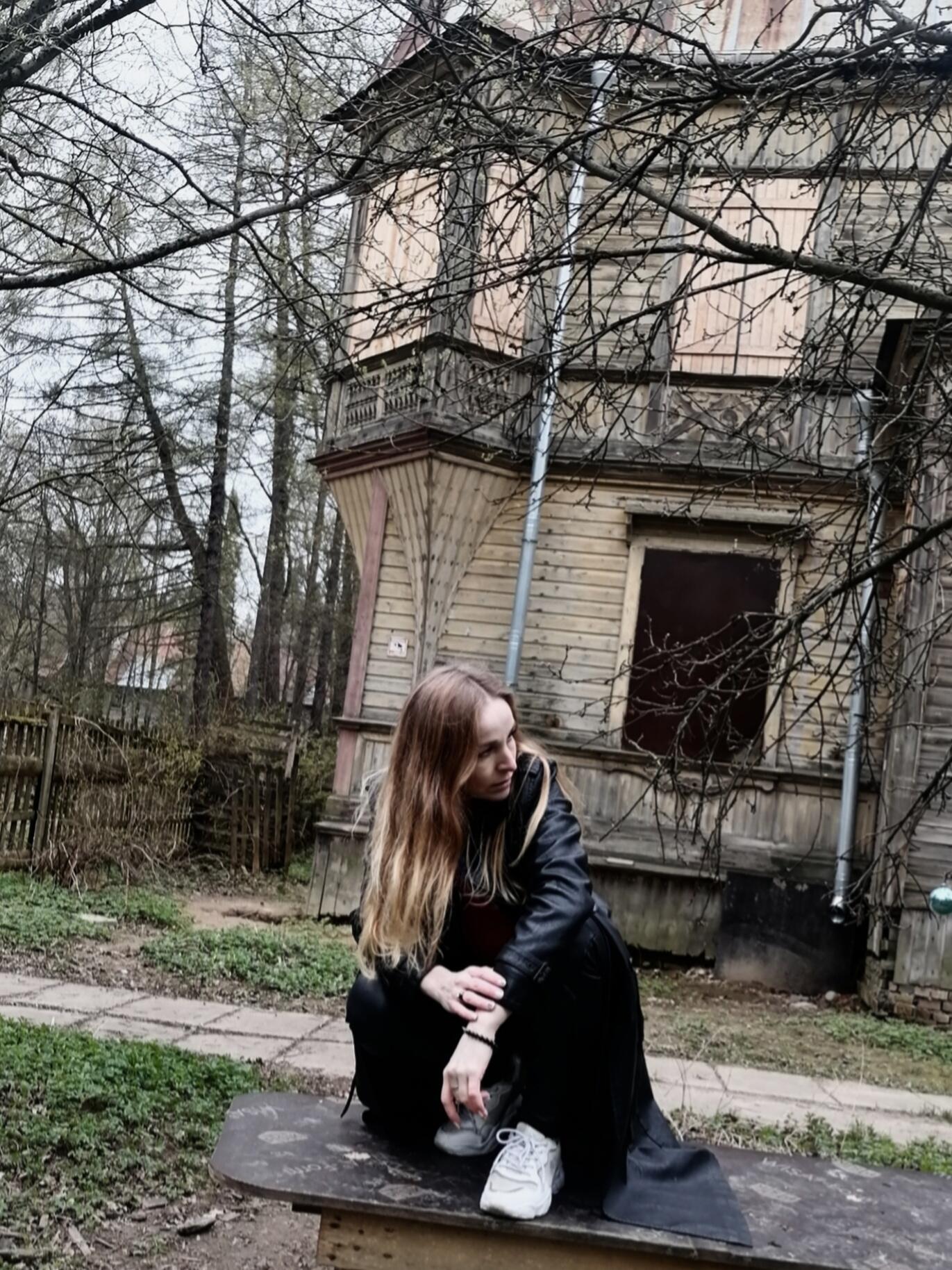 В осеннем парке