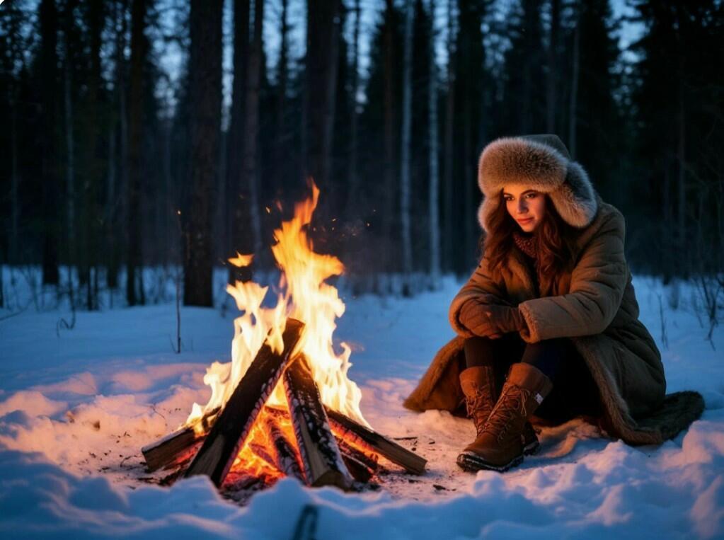 Ночной костер