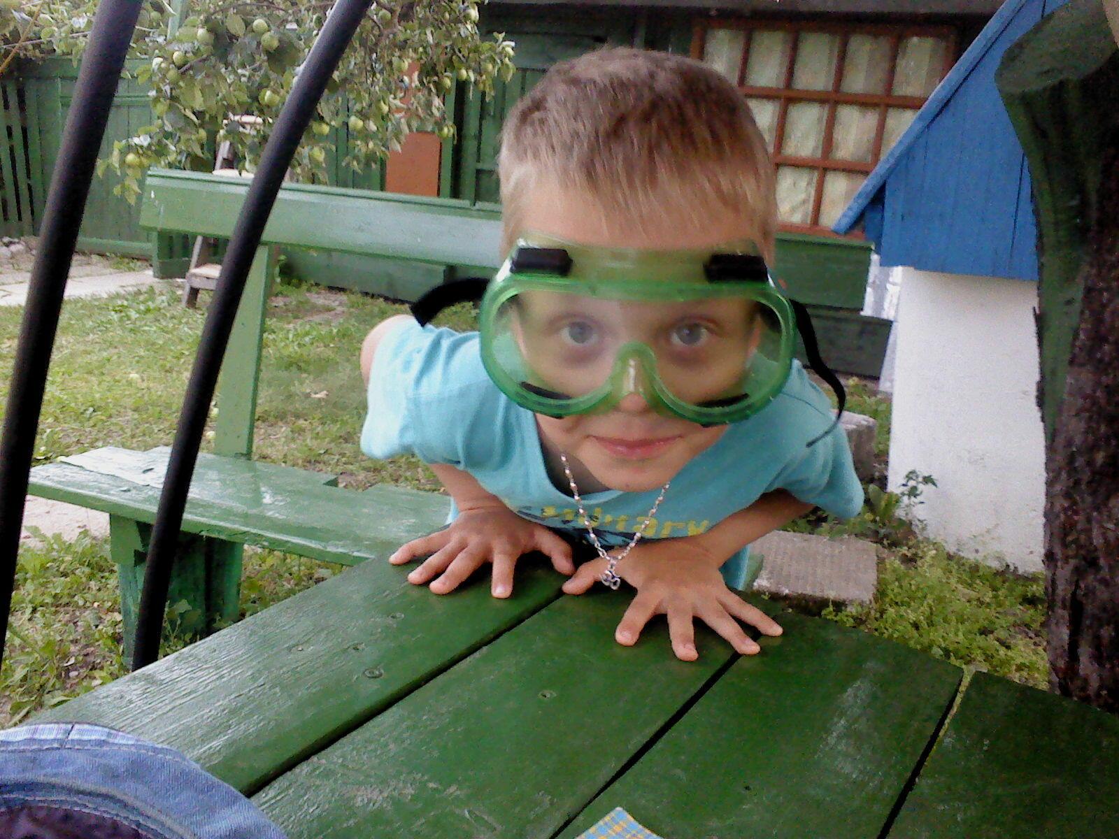 Размова з унукам.