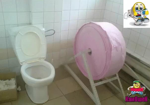 Блин! Туалетная бумага