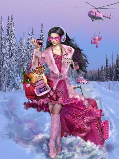 ЗИМА_СНЕГУРКА...