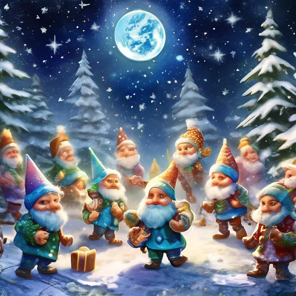 Зимняя лесная сказка