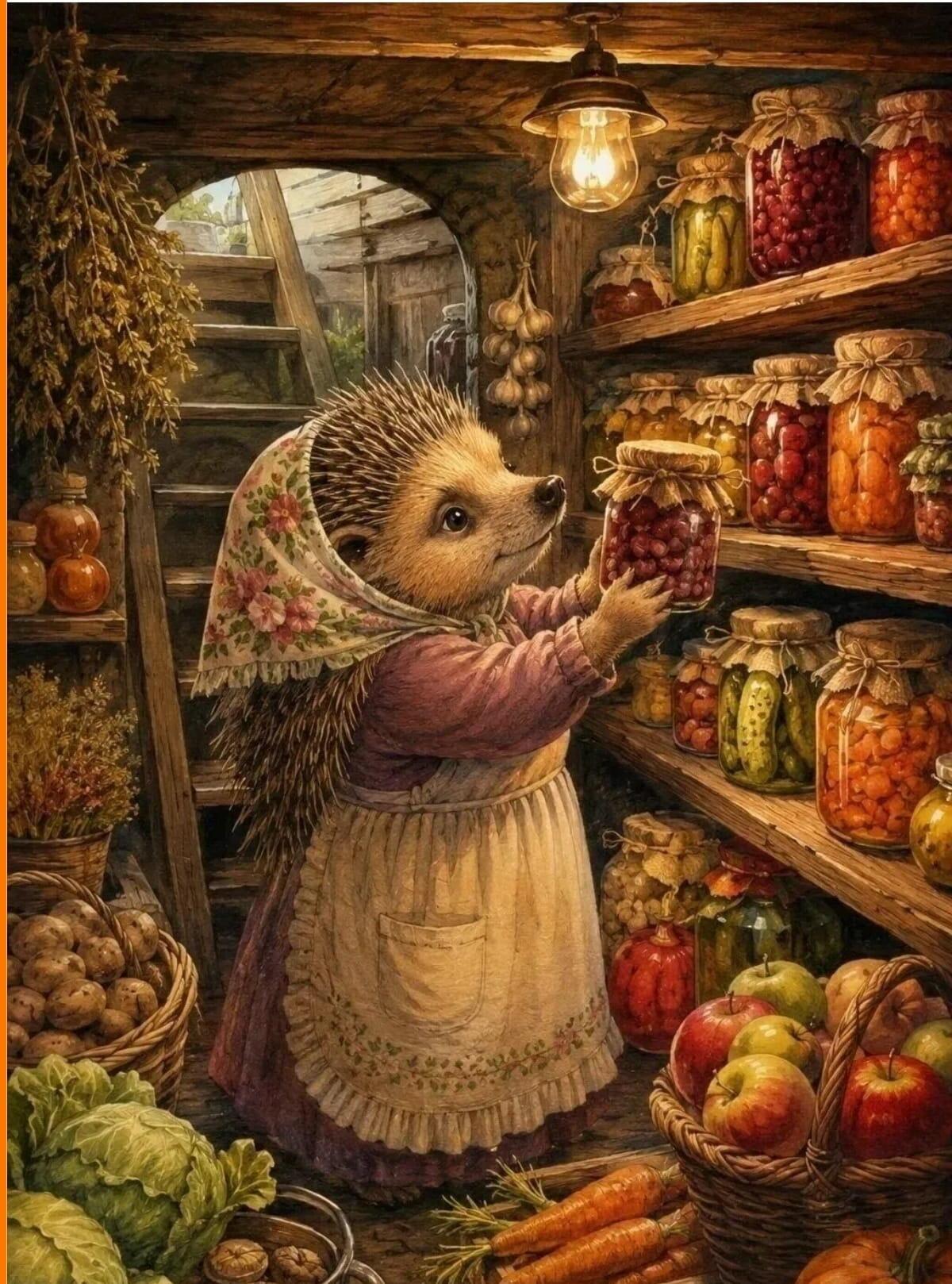 Огород ежихи