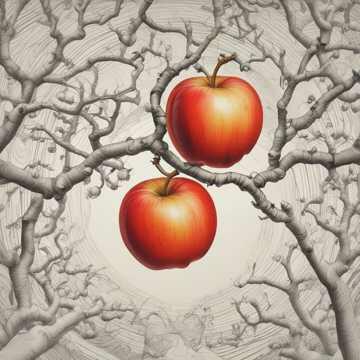 СВЕТ ДВА ЯБЛОКА ИХ ЛЮБОВЬ КРЕПКА НАВЕКИ