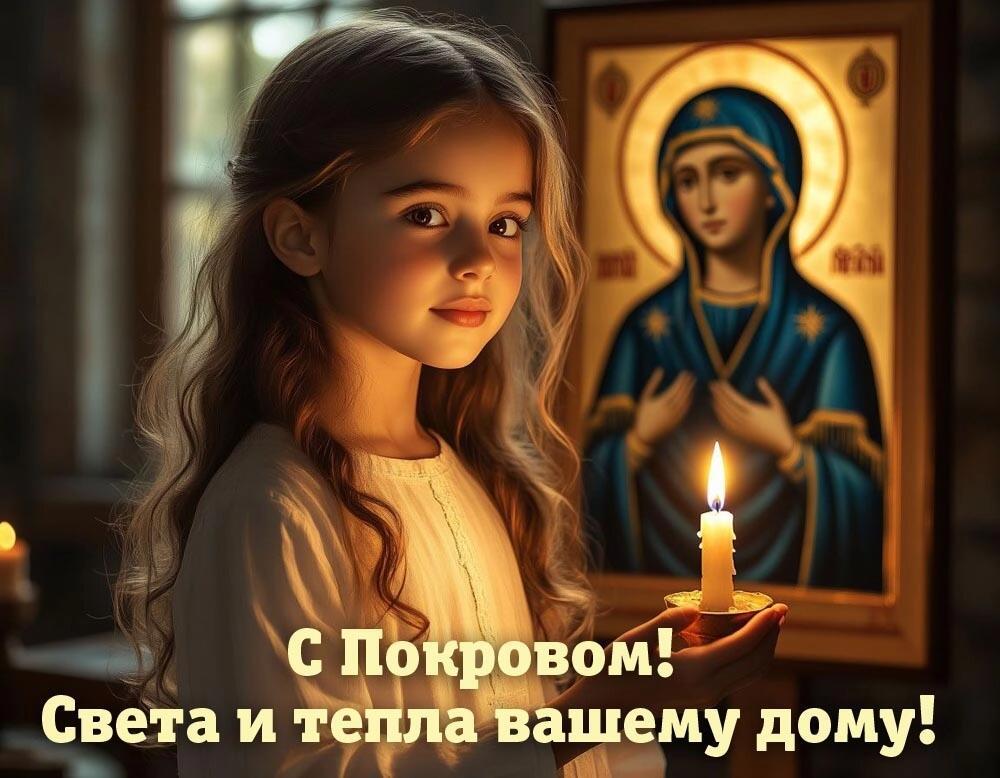 С  ПОЖЕЛАНЬЕМ   НА  ПОКРОВ