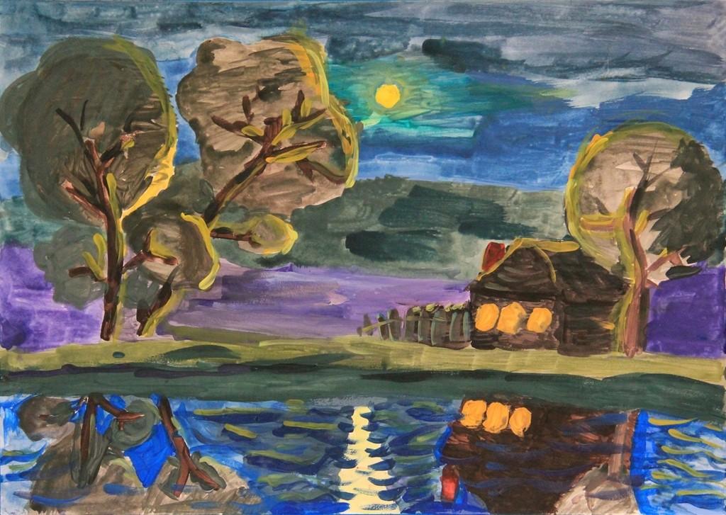 Толстый вечер.