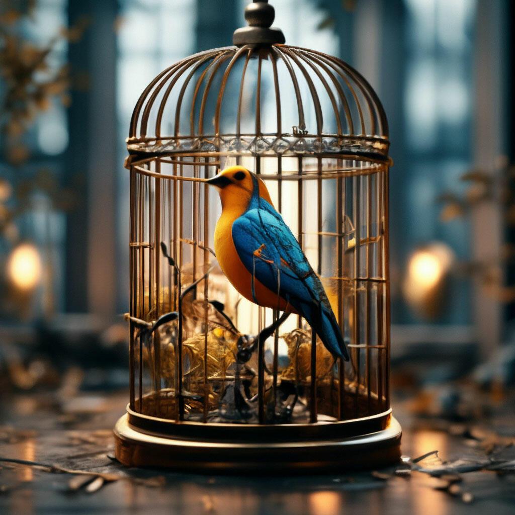 Как птица в клетку