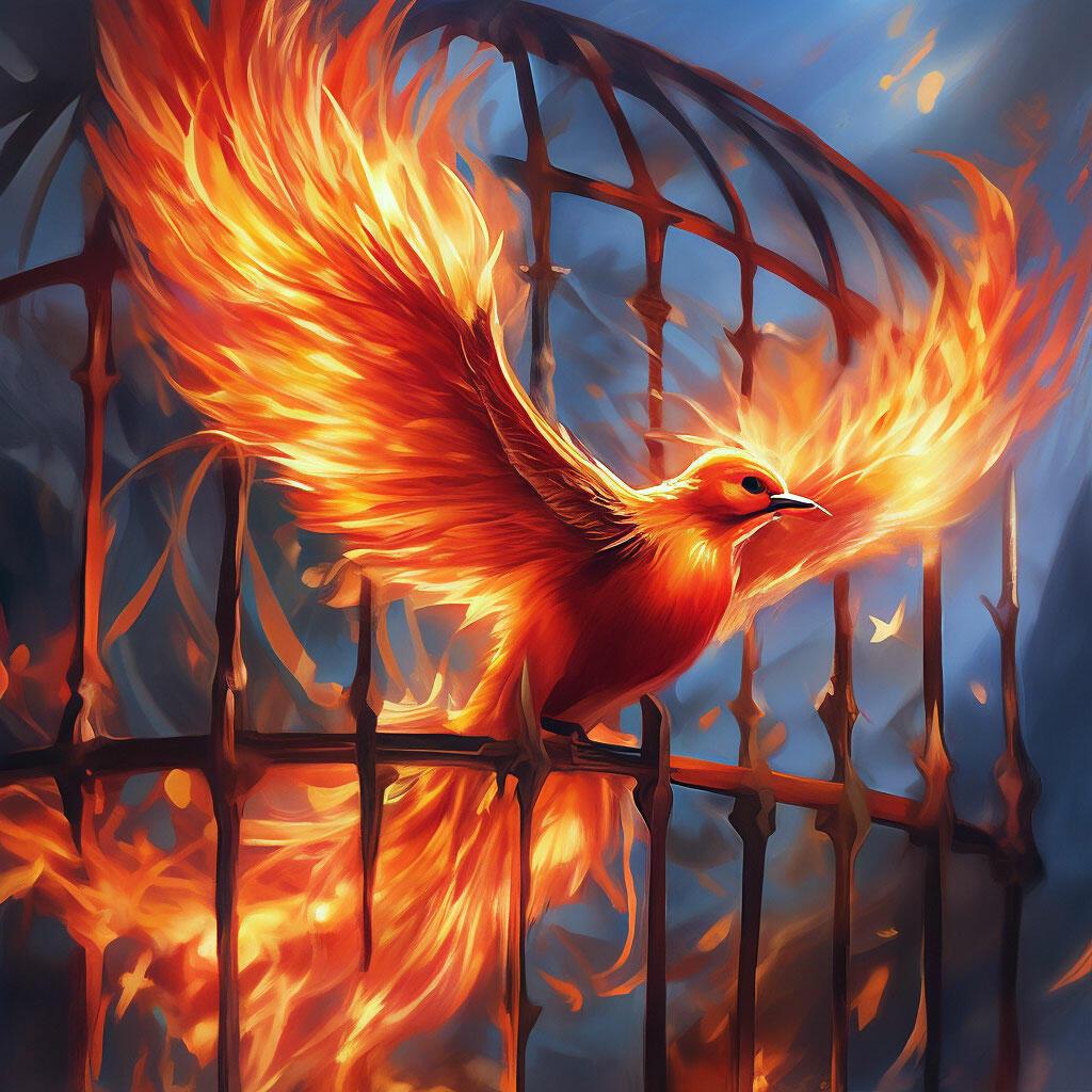 ЖАР  ПТИЦА  В  КЛЕТКЕ