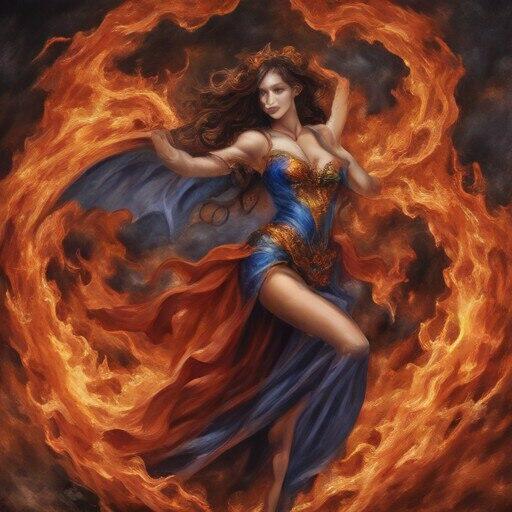 ТАНЦУЮЩАЯ В ОГНЕ