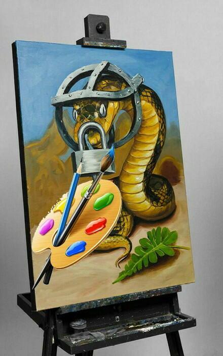 Не обижай художника....