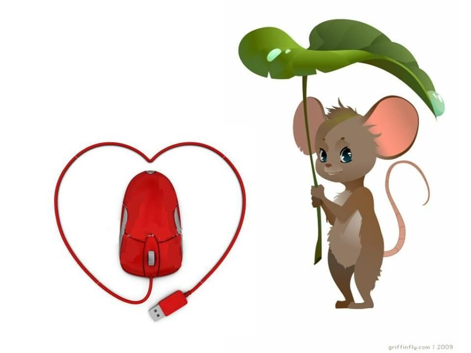 Сказка о мышонке и компьютерной мышке