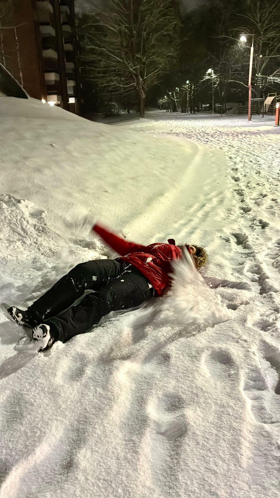 В снег рыхлый упаду АБ