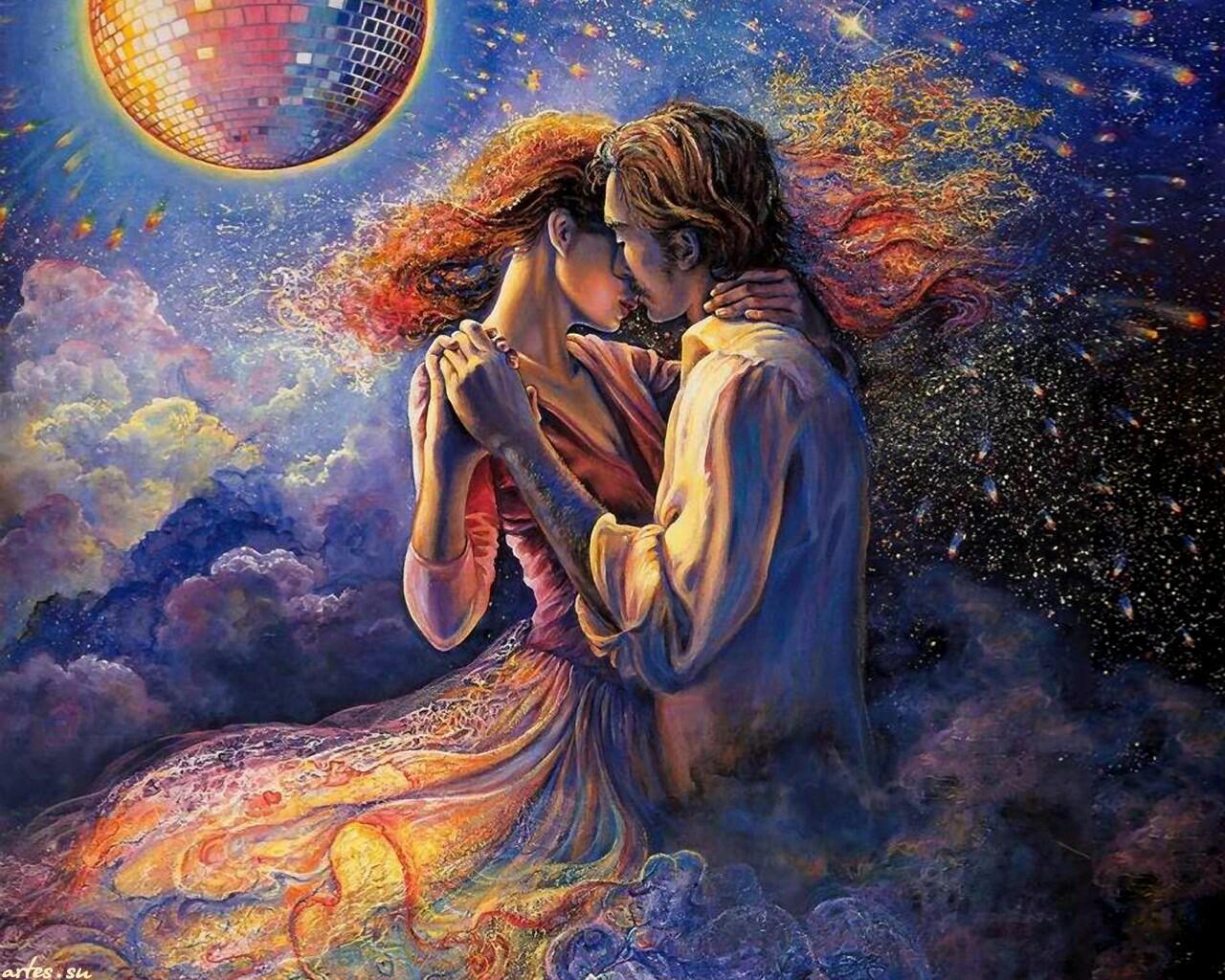 Грудь от полета души распирало...