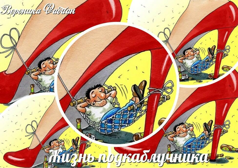 Жизнь подкаблучника...  Ирония