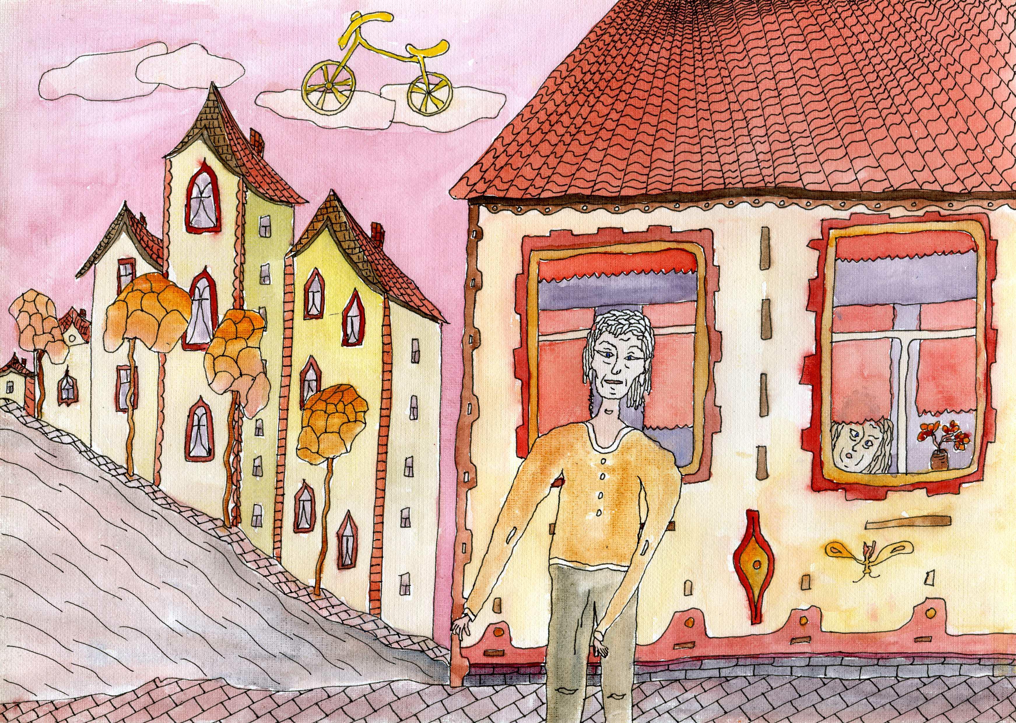 КРАСНЫЙ ВЕЛОСИПЕД