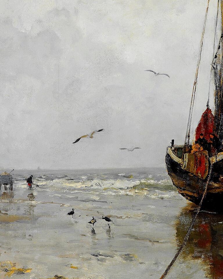 осеннее море