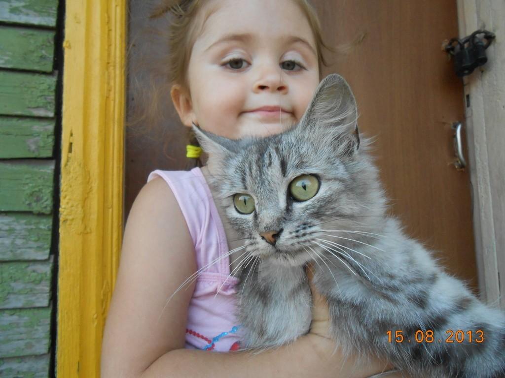 Я и кошечка друзья!