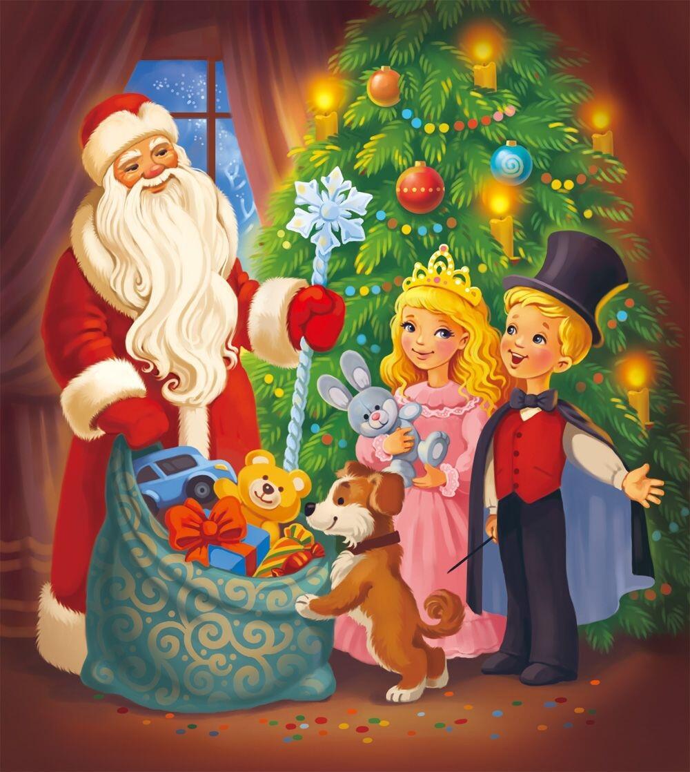 Новогодний стишок для малышей