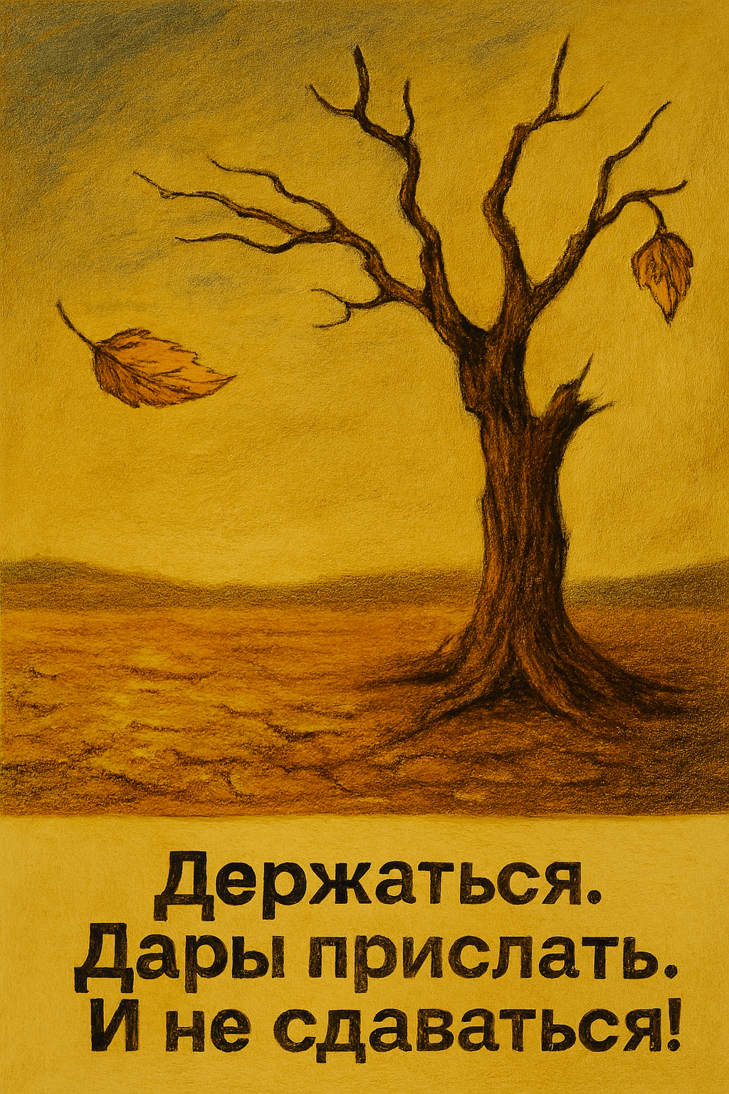 Лист сухой.