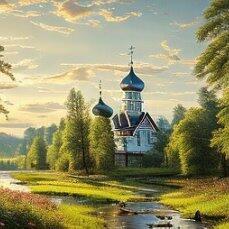 По земле, что красивее нет...