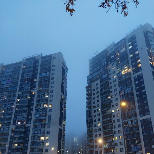 Мой город в тумане