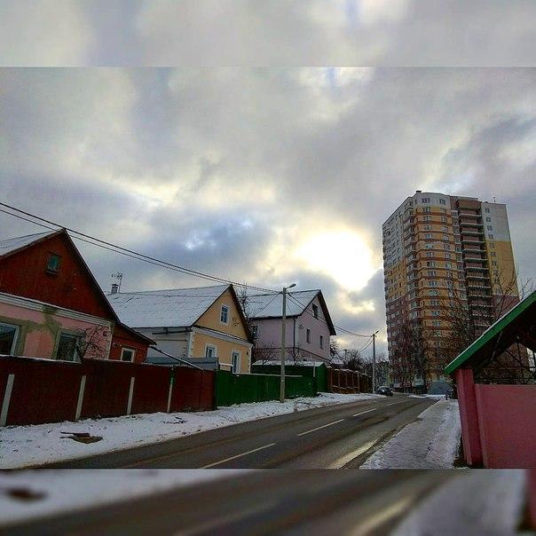 По зимней мгле